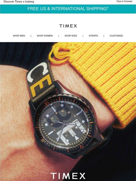 rolex timex collaboration|timex x collaboration watches.